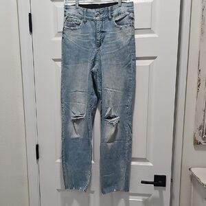 INC International Concepts High Rise Jeans - Faded Blue